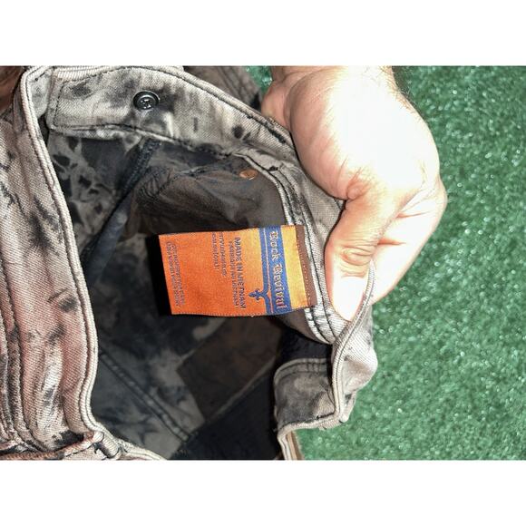 Rock Revival Jezek Moto Acid Wash Denim Men’s 32x33 - Picture 10 of 13